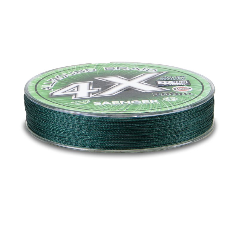 Saenger šňůra 4 X Allround Braid 200 m/ 0,38mm